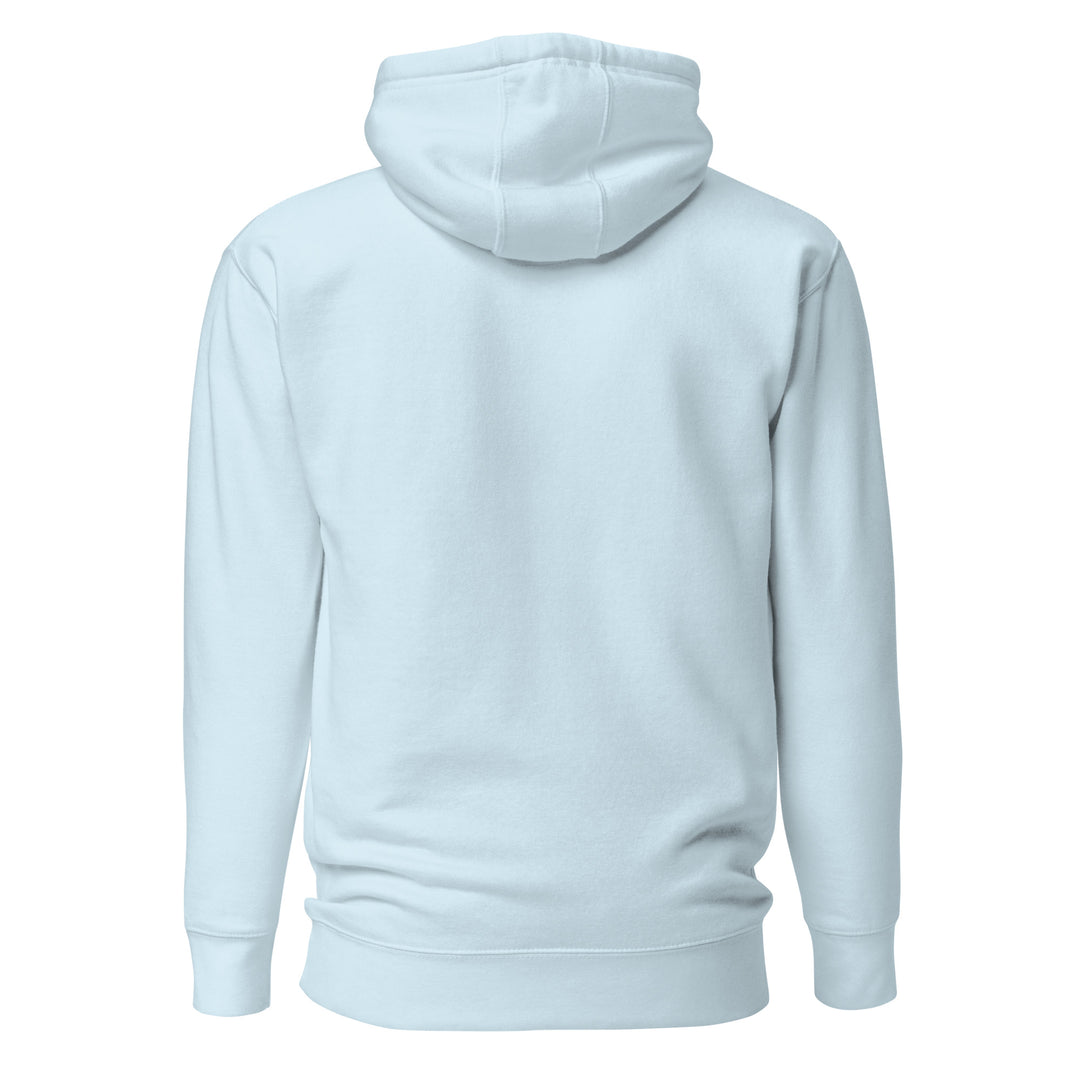 Unisex Hoodie - Blue Logo - Embroidery